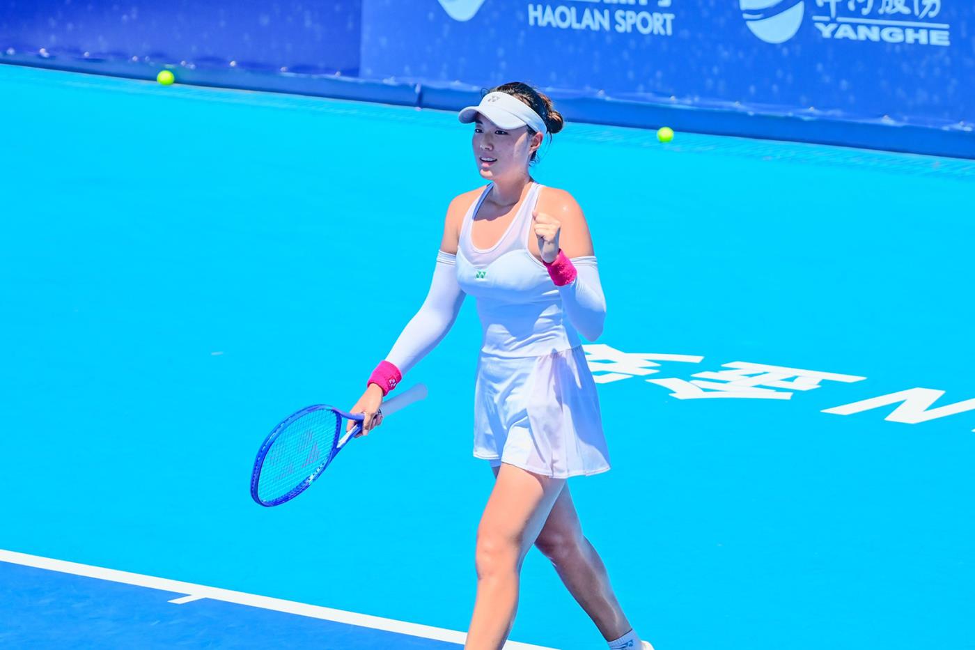 0819 안동시청 정보영, ITF W15 중국 루안 대회 단식우승 (3).jpg